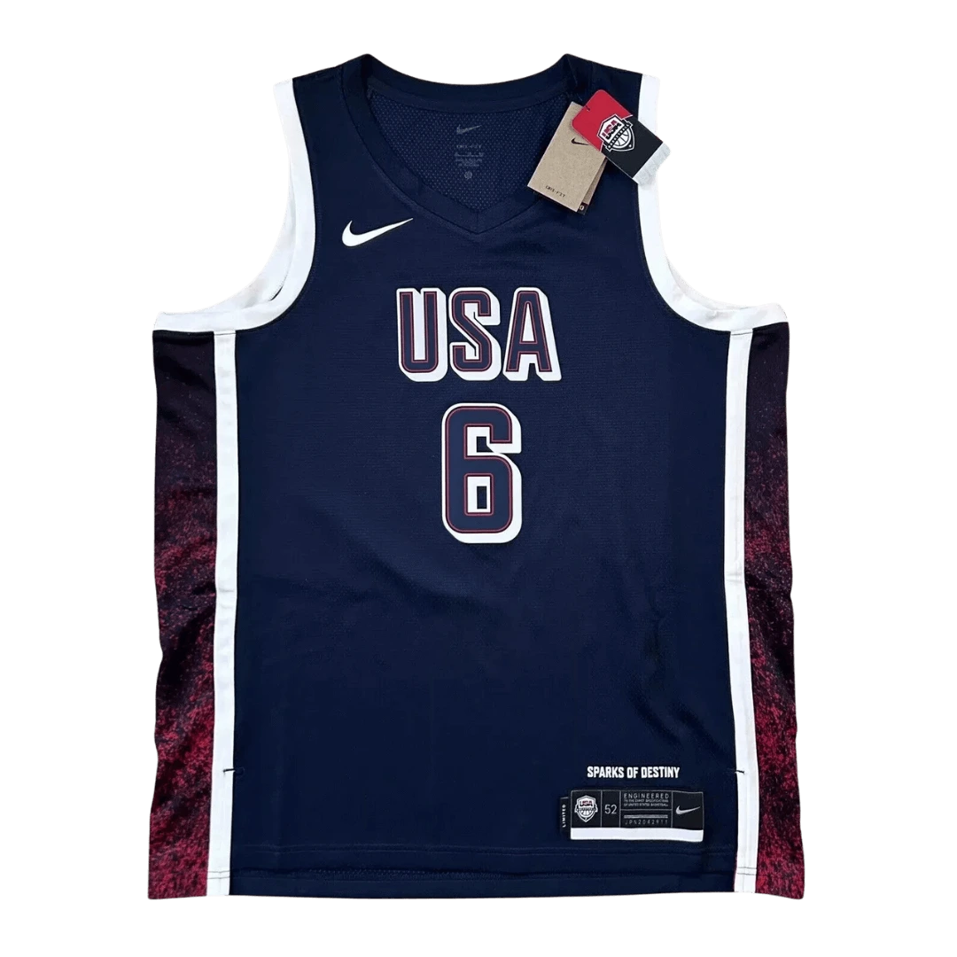 2024 LeBron Team USA Jersey 6