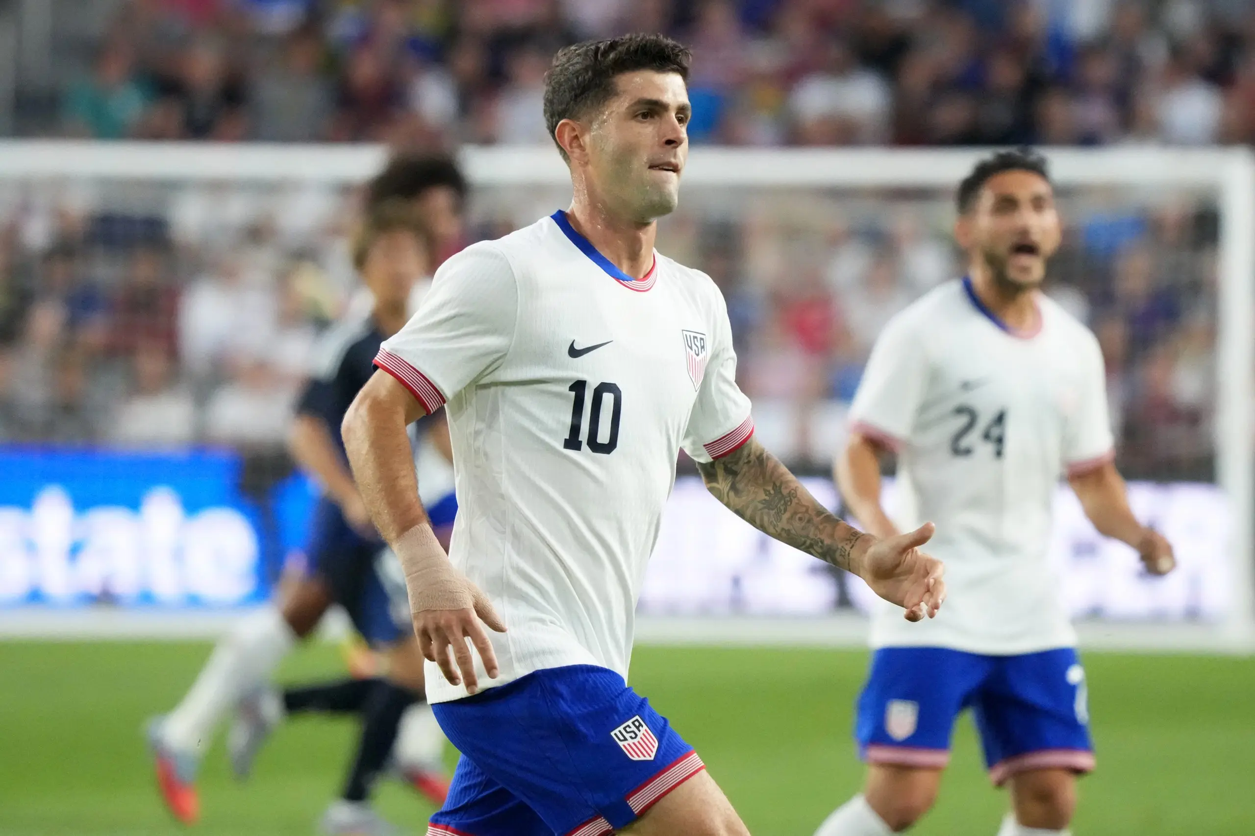 2022-23 USA Home Jersey #10 Pulisic Small Nike Soccer World Cup USMNT Kit