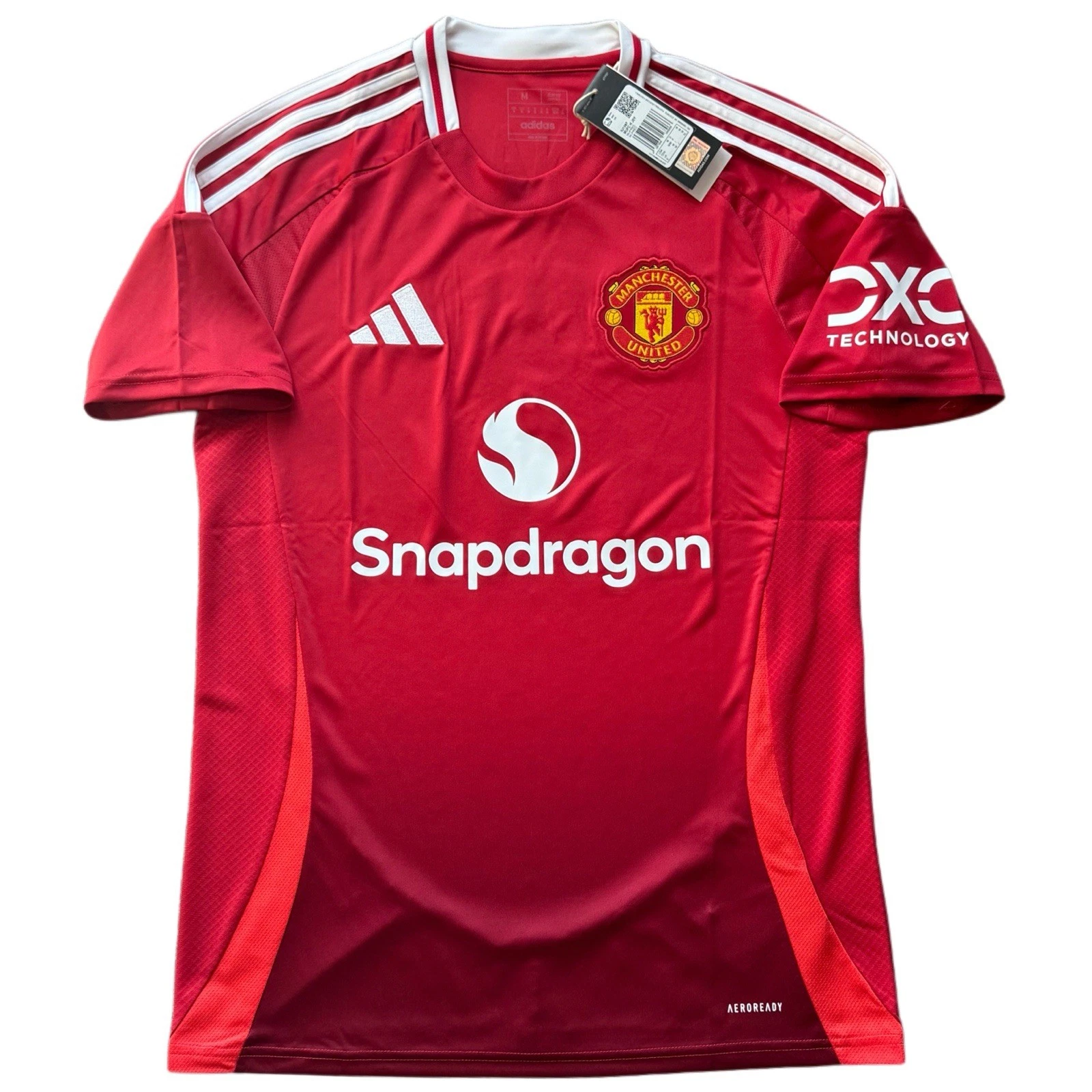Manchester United Home Jersey #8 Bruno Fernandes Premier League 24/25 - Image 2
