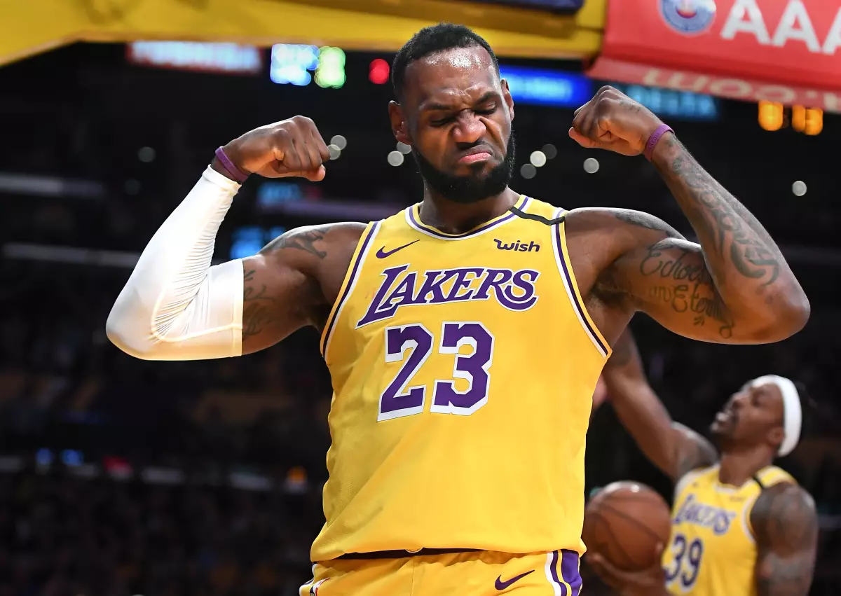 LeBron James #23 Lakers City Edition Jersey