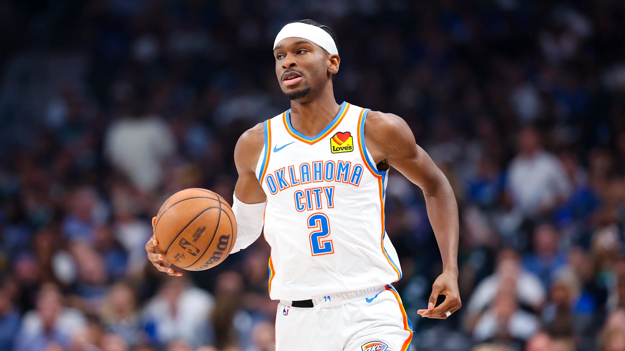 Shai Gilgeous-Alexander #2 Thunder Icon Jersey
