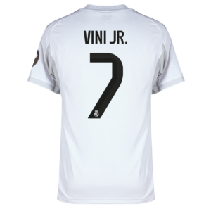 Vinicius Junior #7 Real Madrid Home Jersey 2025-26